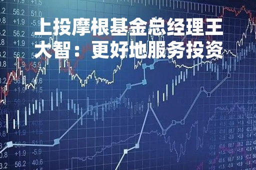 上投摩根基金总经理王大智：更好地服务投资者 助力公募基金行业高质量发展