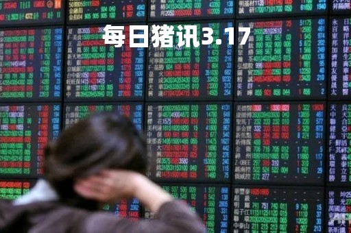 每日猪讯3.17