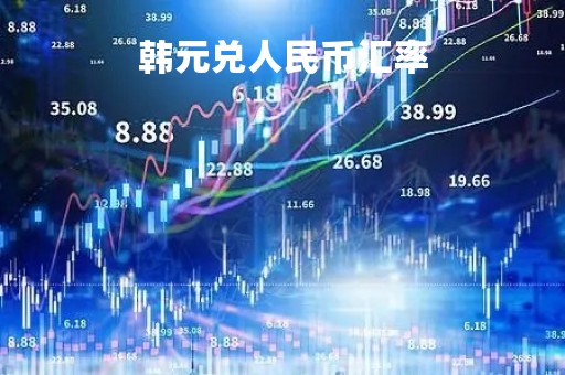 韩元兑人民币汇率