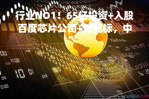 行业NO1！65亿投资+入股百度芯片公司+新商标，中国最佳CEO要干这三件大事|只炒消息