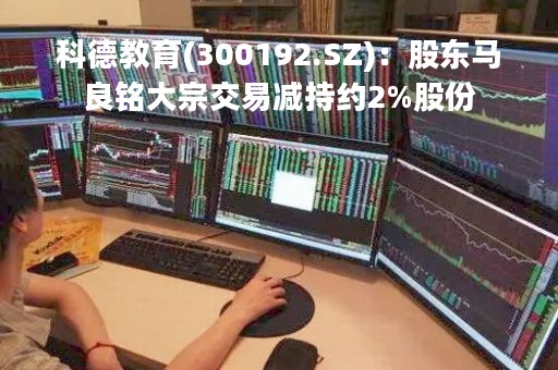 科德教育(300192.SZ)：股东马良铭大宗交易减持约2%股份