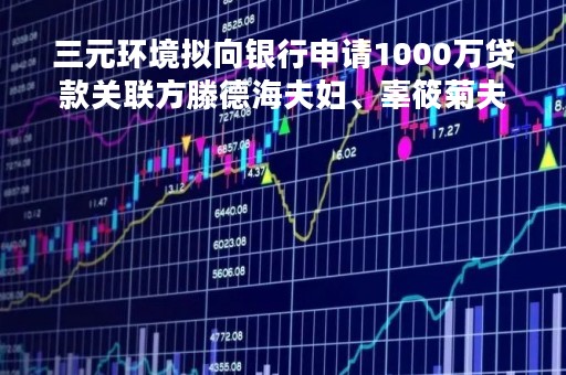 三元环境拟向银行申请1000万贷款关联方滕德海夫妇、辜筱菊夫妇提供信用担保