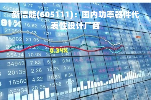 新洁能(605111)：国内功率器件代表性设计厂商