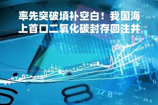 率先突破填补空白！我国海上首口二氧化碳封存回注井开钻