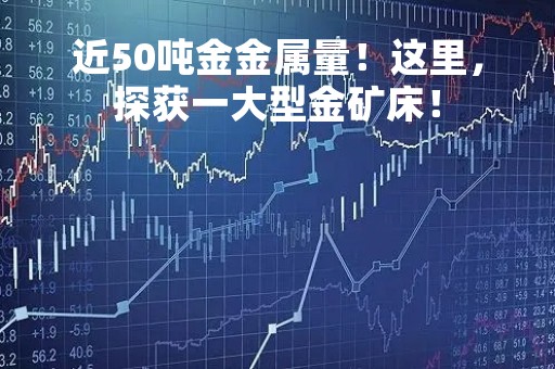近50吨金金属量！这里，探获一大型金矿床！