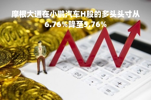 摩根大通在小鹏汽车H股的多头头寸从6.76%降至5.76%