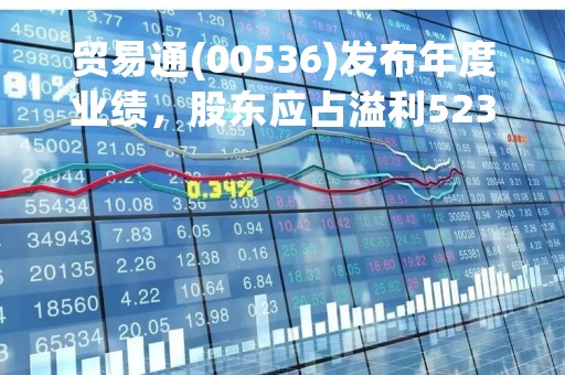 贸易通(00536)发布年度业绩，股东应占溢利5233.3万港元 同比减少28.95%