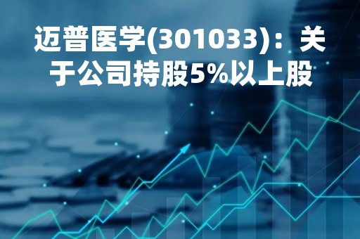 迈普医学(301033)：关于公司持股5%以上股东、董事减持时间届满的公告