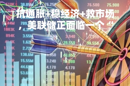 抗通胀+稳经济+救市场，美联储正面临一个“不可能三角”
