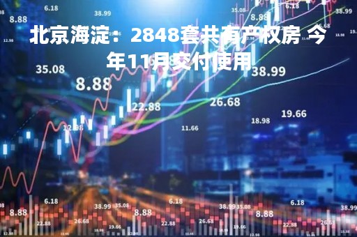 北京海淀：2848套共有产权房 今年11月交付使用