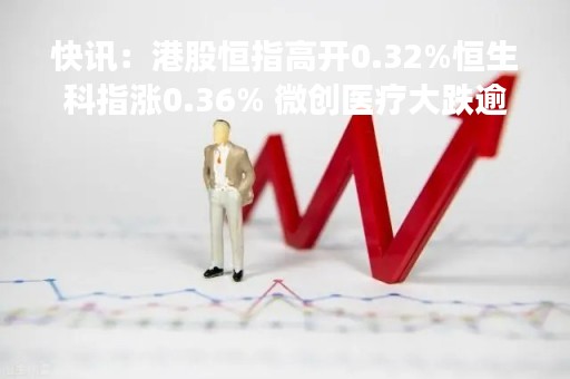 快讯：港股恒指高开0.32%恒生科指涨0.36% 微创医疗大跌逾5%