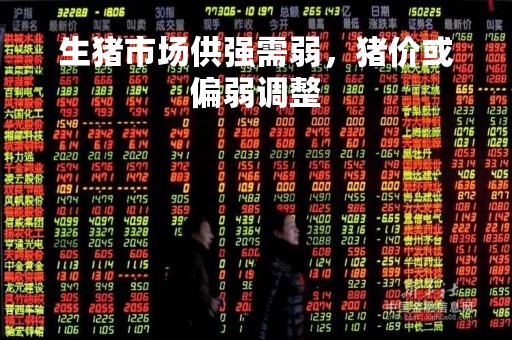 生猪市场供强需弱，猪价或偏弱调整