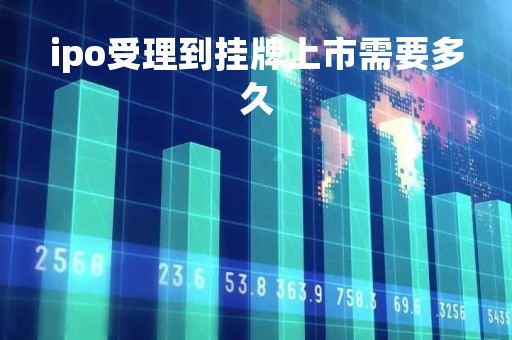 ipo受理到挂牌上市需要多久