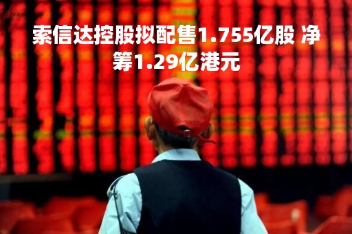 索信达控股拟配售1.755亿股 净筹1.29亿港元