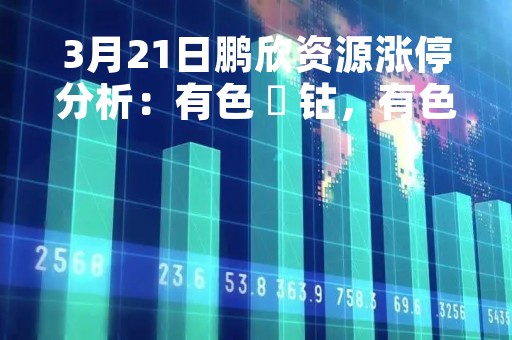 3月21日鹏欣资源涨停分析：有色 ・ 钴，有色 ・ 铜，有色 ・ 镍概念热股