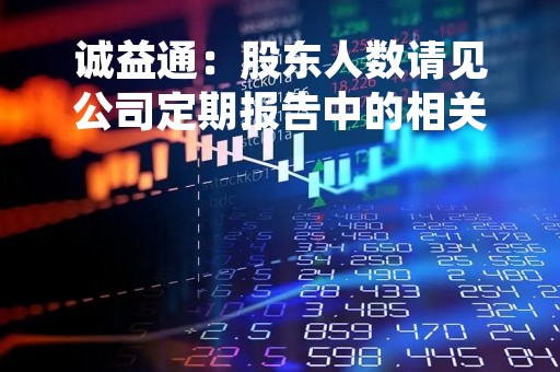 诚益通：股东人数请见公司定期报告中的相关内容