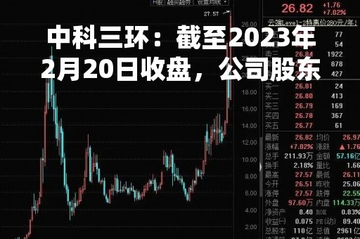 中科三环：截至2023年2月20日收盘，公司股东总户数为125,597