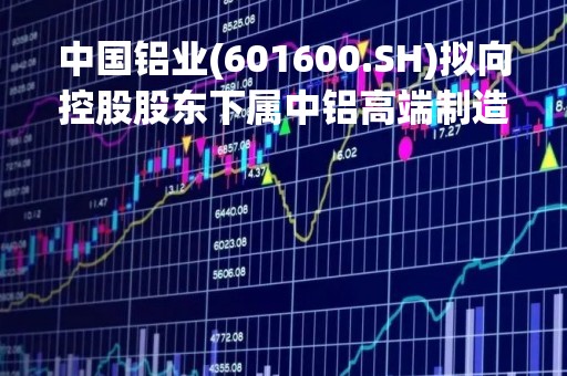 中国铝业(601600.SH)拟向控股股东下属中铝高端制造转让青岛轻金属100%股权