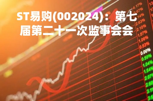 ST易购(002024)：第七届第二十一次监事会会议决议，审议关于换届选举非职工监事的议案