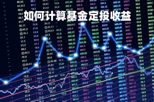 如何计算基金定投收益「基金定投收益计算器公式」