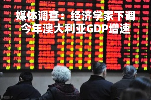 媒体调查：经济学家下调今年澳大利亚GDP增速预测 上修通胀率预测
