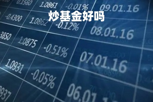炒基金好吗「炒基金能挣钱吗」