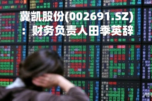 冀凯股份(002691.SZ)：财务负责人田季英辞职 乔贵彩接棒