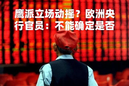 鹰派立场动摇？欧洲央行官员：不能确定是否要继续大幅加息