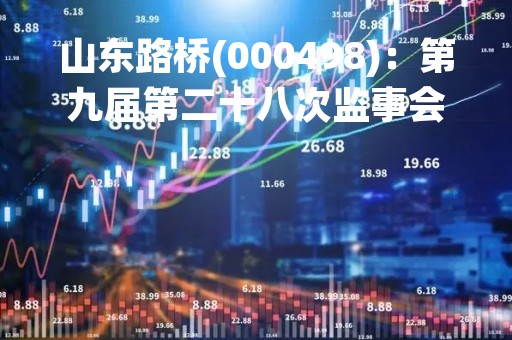 山东路桥(000498)：第九届第二十八次监事会会议决议，审议关于进一步明确公司向不特定对象发行可转换公司债券具体方案的议案等议案