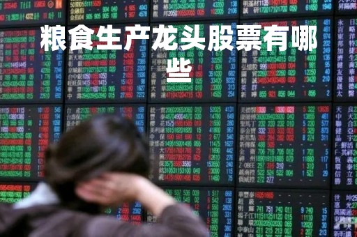 粮食生产龙头股票有哪些「粮食生产龙头股票有哪些呢」