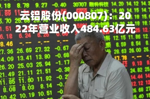 云铝股份(000807)：2022年营业收入484.63亿元，与上期同比增加16.08%