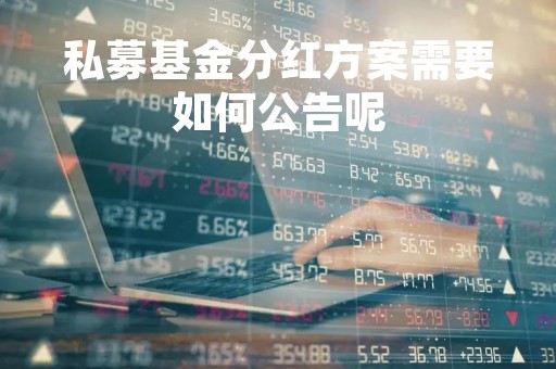 私募基金分红方案需要如何公告呢「私募基金分红流程」