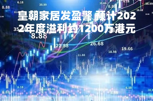 皇朝家居发盈警 预计2022年度溢利约1200万港元
