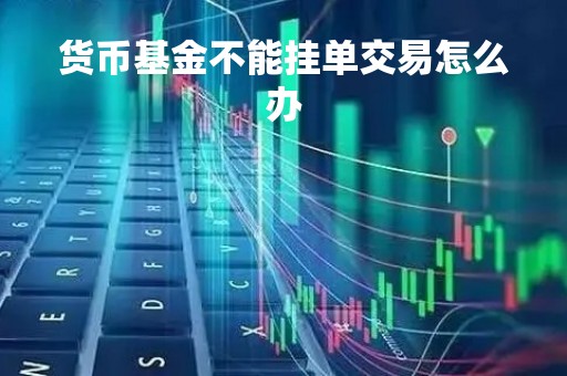 货币基金不能挂单交易怎么办「货币基金为什么」
