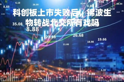 科创板上市失败后，锦波生物转战北交所有戏吗