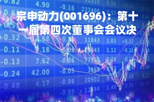 宗申动力(001696)：第十一届第四次董事会会议决议，审议《关于控股子公司拟增资扩股的议案》