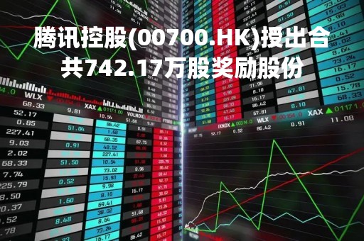 腾讯控股(00700.HK)授出合共742.17万股奖励股份