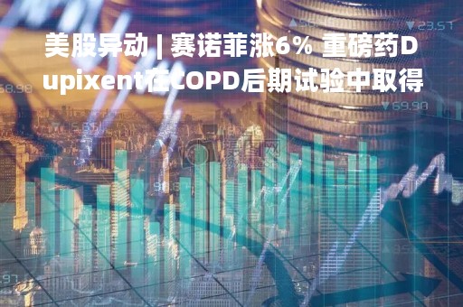 美股异动 | 赛诺菲涨6% 重磅药Dupixent在COPD后期试验中取得成功