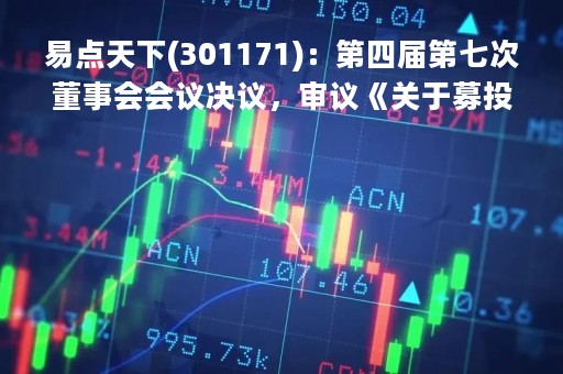 易点天下(301171)：第四届第七次董事会会议决议，审议《关于募投项目延期的议案》