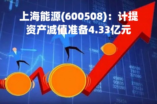上海能源(600508)：计提资产减值准备4.33亿元