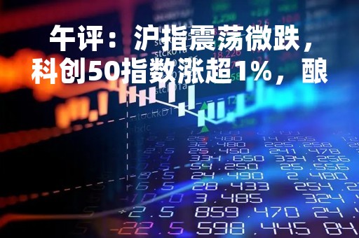 午评：沪指震荡微跌，科创50指数涨超1%，酿酒、半导体板块拉升，6G概念活跃