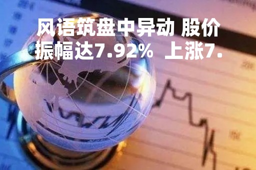 风语筑盘中异动 股价振幅达7.92%  上涨7.44%