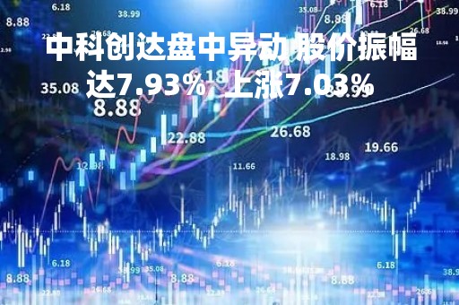 中科创达盘中异动 股价振幅达7.93%  上涨7.03%