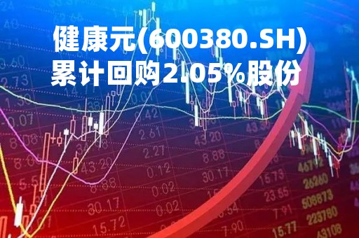 健康元(600380.SH)累计回购2.05%股份 耗资4.8亿元