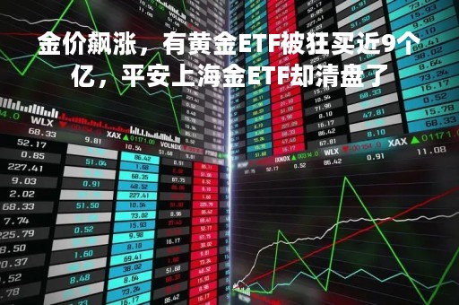 金价飙涨，有黄金ETF被狂买近9个亿，平安上海金ETF却清盘了