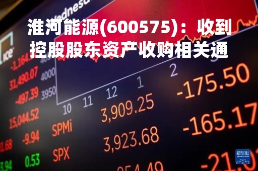 淮河能源(600575)：收到控股股东资产收购相关通知的提示性公告
