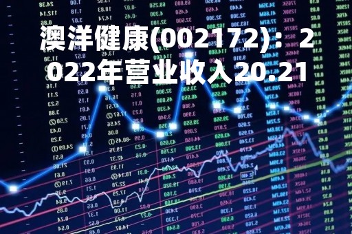 澳洋健康(002172)：2022年营业收入20.21亿元，与上期同比减少33.27%