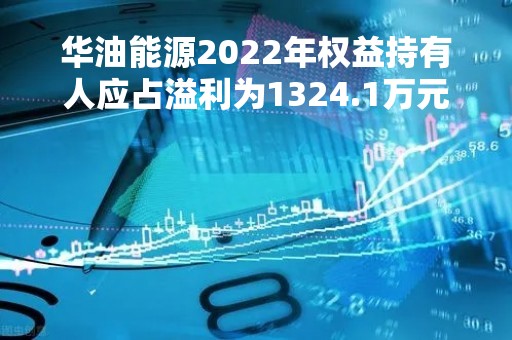 华油能源2022年权益持有人应占溢利为1324.1万元同比增长50.55%