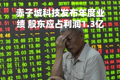 赤子城科技发布年度业绩 股东应占利润1.3亿元同比扭亏为盈