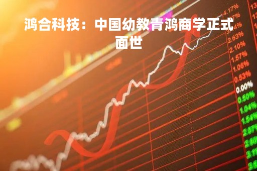 鸿合科技：中国幼教青鸿商学正式面世